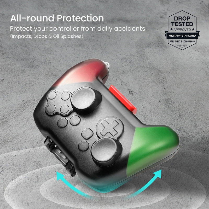 TOMTOC NSW ARMOR CASE FOR SWITCH PRO CONTROLLER (BLACK) (A05-025D01) - DataBlitz