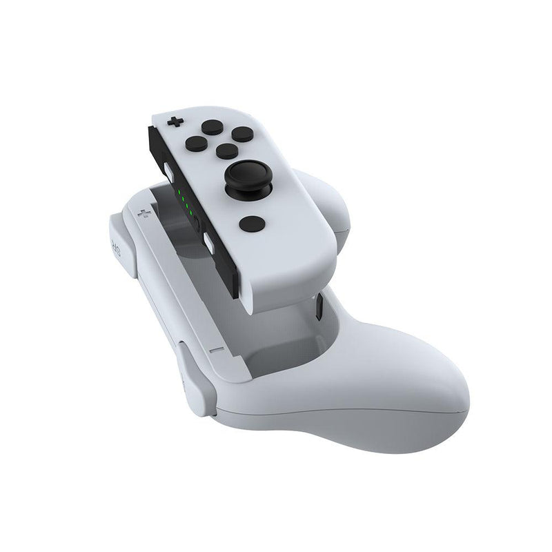 DOBE NSW OLED CONTROLLER GRIP USED FOR THE LEFT & RIGHT OF N-S JOY PAD (WHITE) (TNS-851B) - DataBlitz
