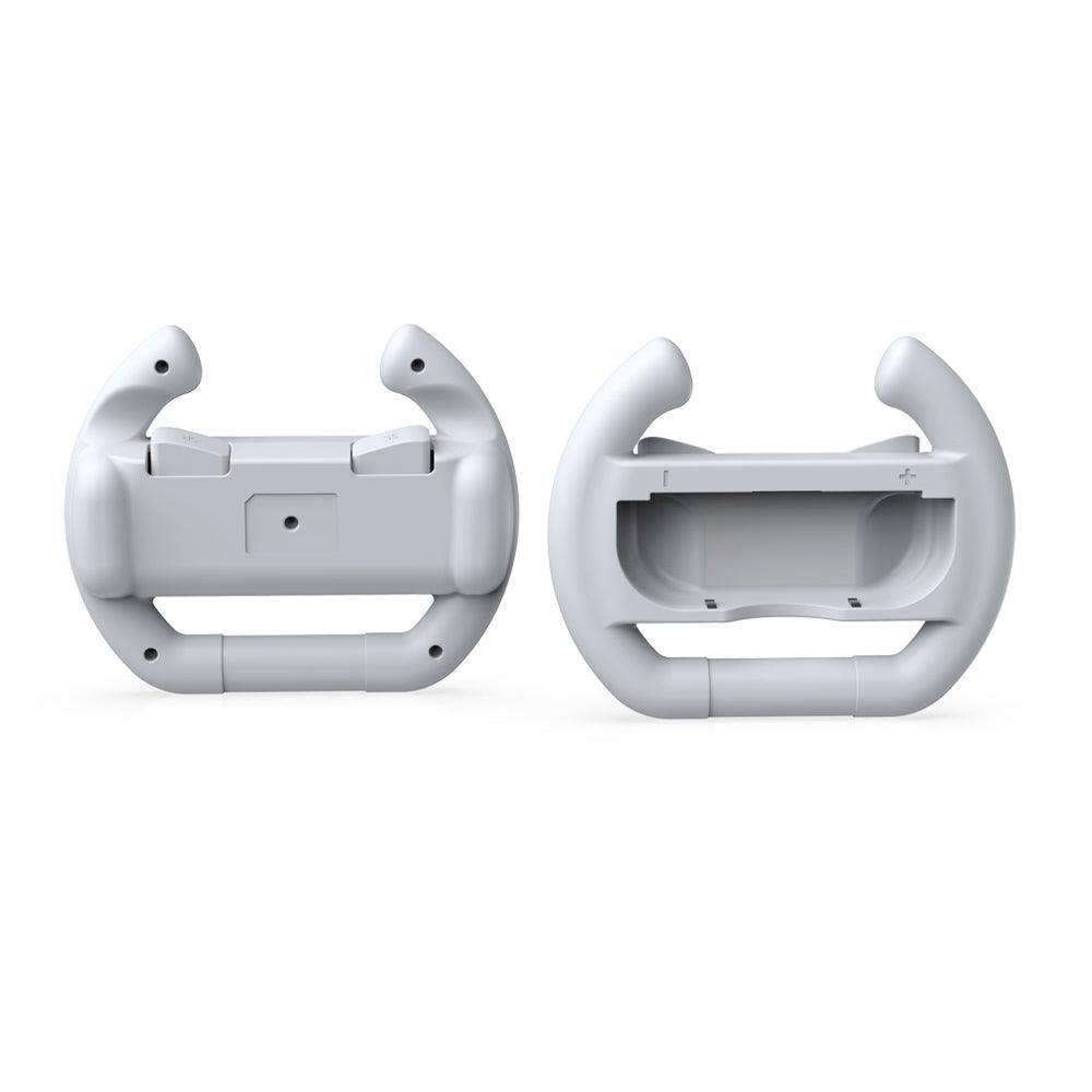 DOBE NSW RACING WHEEL CONTROLLER FOR LEFT & RIGHT JOYPADS WHITE (TNS-852B) - DataBlitz