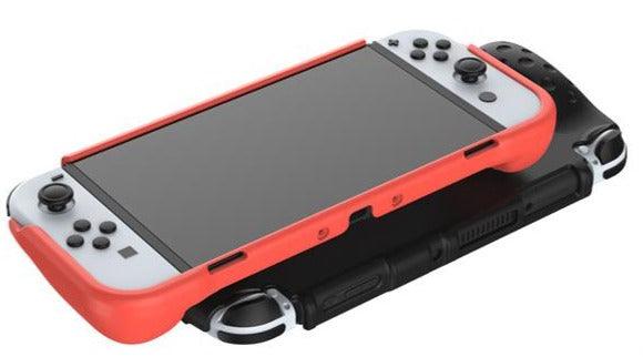 DOBE NSW PROTECTIVE CASE TPU MATERIAL FOR N-S OLED (RED) (TNS-1142) - DataBlitz