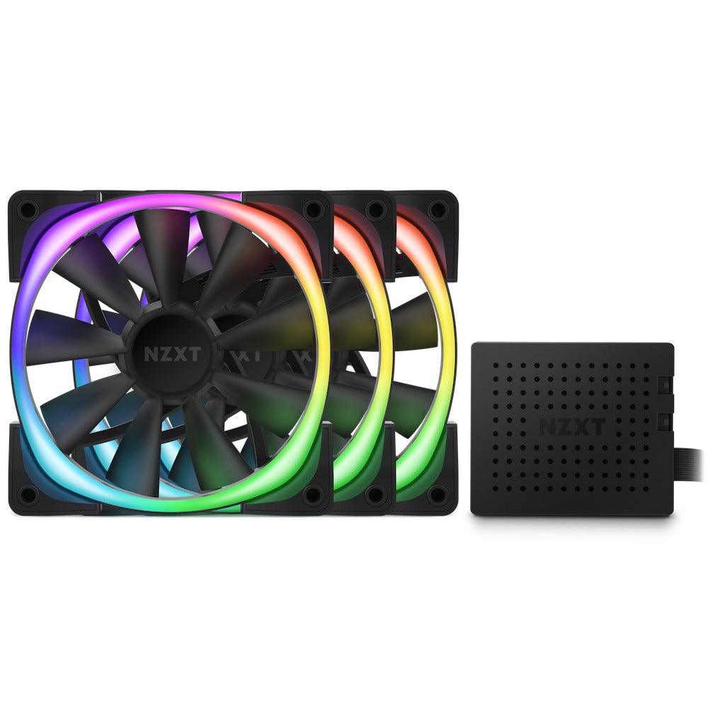 DataBlitz - NZXT AER RGB 2 120MM 3-Pack Fan (Matte Black)