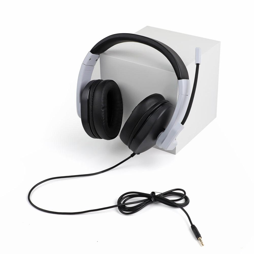DOBE PS5 Stereo Headphone For P-S/X-B/N-S/PC (Black/White) (TY-1802) - DataBlitz
