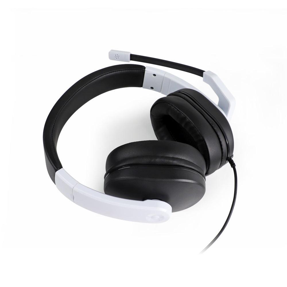 DOBE PS5 Stereo Headphone For P-S/X-B/N-S/PC (Black/White) (TY-1802) - DataBlitz