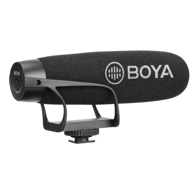 BOYA BY-BM2021 SUPER-CARDIOID SHOTGUN MICROPHONE FOR SMARTPHONE&CAMERA VIDEO/AUDIO RECORDING - DataBlitz