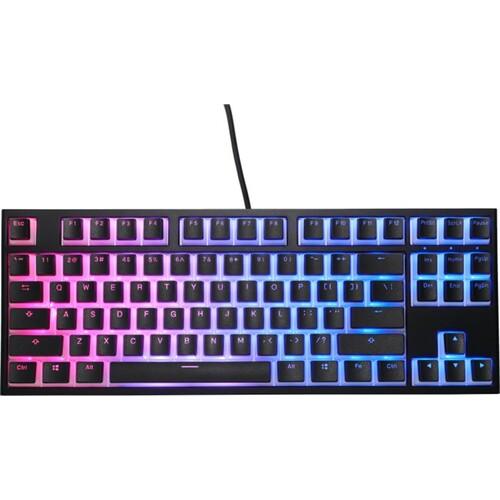 DUCKY ONE 2 RGB TKL LED DOUBLE SHOT PBT PUDDING EDITION MECHANICAL KEYBOARD (CHERRY MX RGB SILENT RED SWITCH) (DKON1787ST-SUSPDAZTP) - DataBlitz