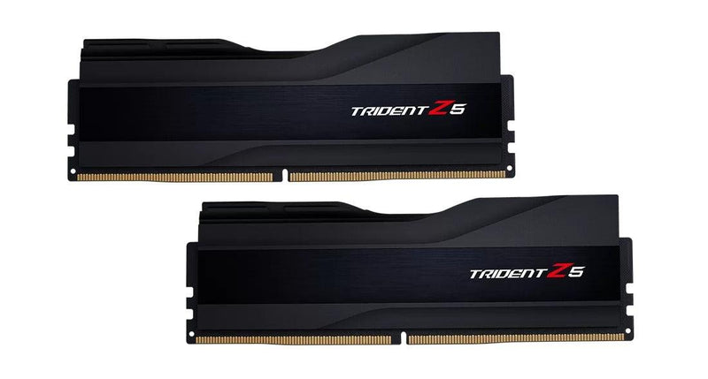 G.Skill Trident Z5 32GB (16GBX2) DDR5 Intel XMP 5600MHZ Memory (Matte Black) (F5-5600J4040C16GX2-TZ5K) - DataBlitz