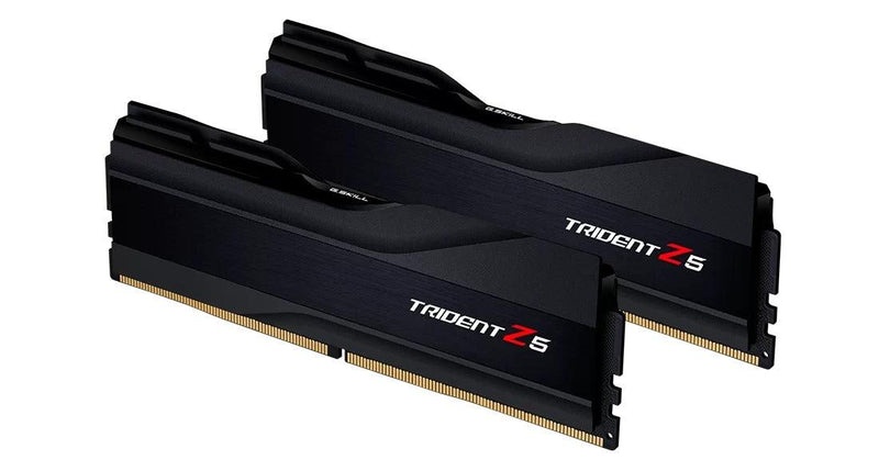 G.Skill Trident Z5 32GB (16GBX2) DDR5 Intel XMP 5600MHZ Memory (Matte Black) (F5-5600J4040C16GX2-TZ5K) - DataBlitz