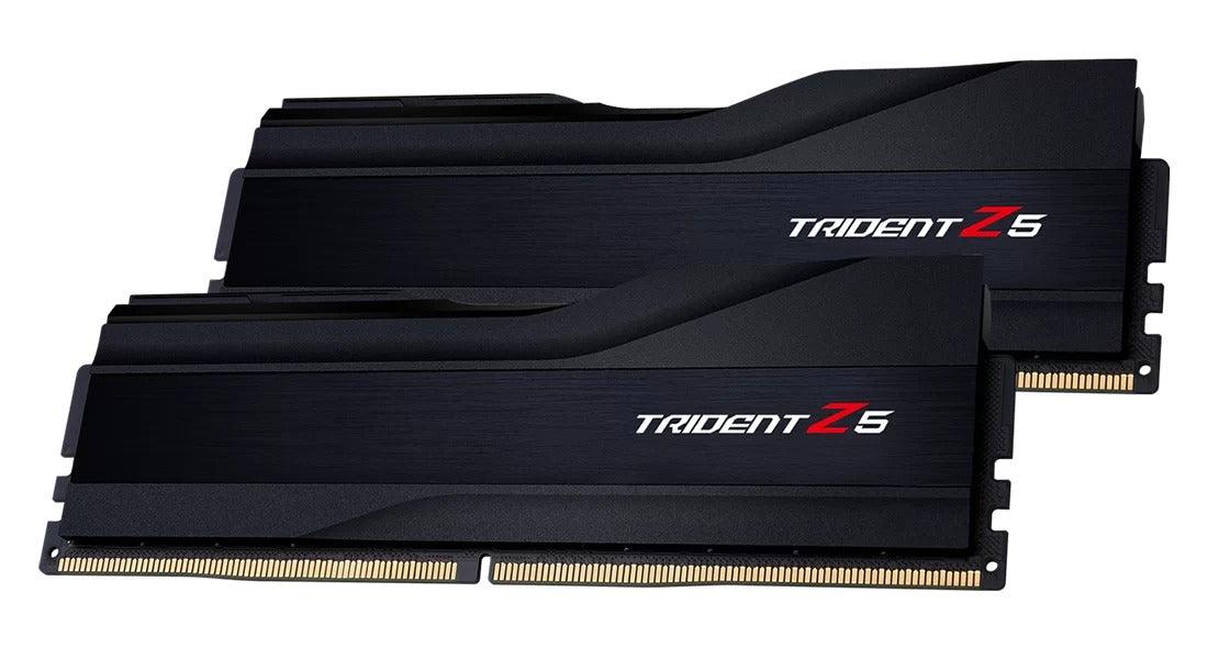 G.Skill Trident Z5 32GB (16GBX2) DDR5 Intel XMP 5600MHZ Memory (Matte Black) (F5-5600J4040C16GX2-TZ5K) - DataBlitz
