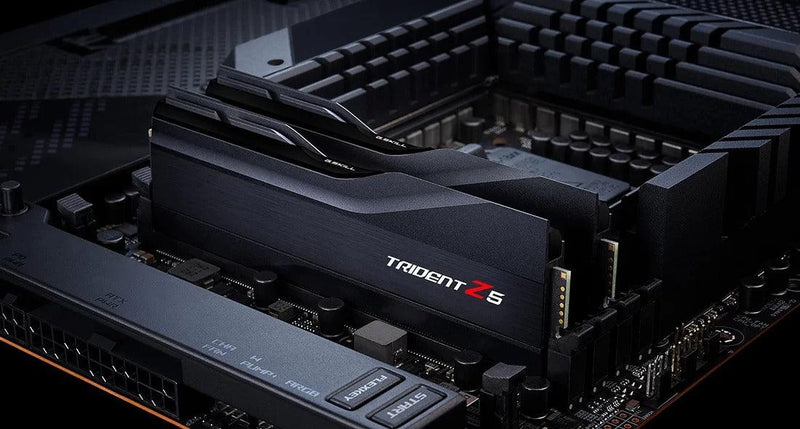 G.Skill Trident Z5 32GB (16GBX2) DDR5 Intel XMP 5600MHZ Memory (Matte Black) (F5-5600J4040C16GX2-TZ5K) - DataBlitz