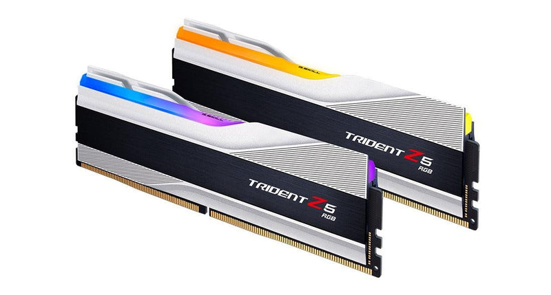 G.SKILL Trident Z5 RGB 32GB (2 x 16GB) DDR5-6000 Memory (Silver) (F5-6000J3636F16GX2-TZ5RS) - DataBlitz