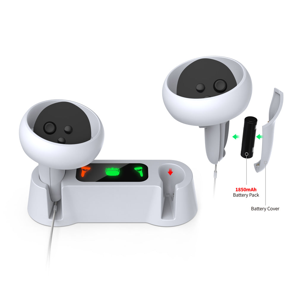 Dobe Charging Kit For Oculus/ Meta Quest 2 Controller 