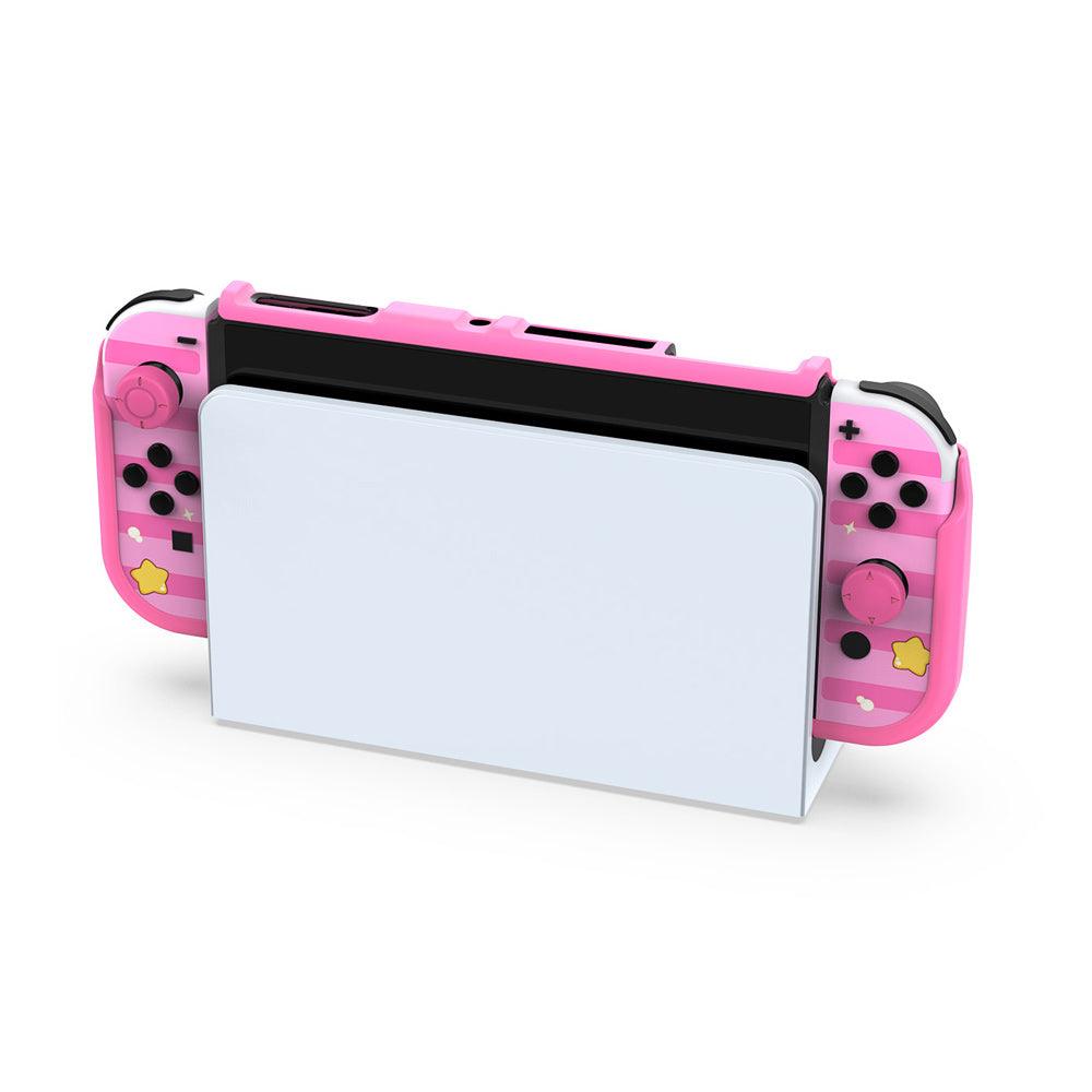 DOBE NSW Protective Kit For N-Switch Oled (Pink) (ITNS-2120) - DataBlitz