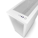NZXT H7 Flow Mid-Tower Airflow Case (Matte Black/Matte White) (CM-H71FG-01) - DataBlitz