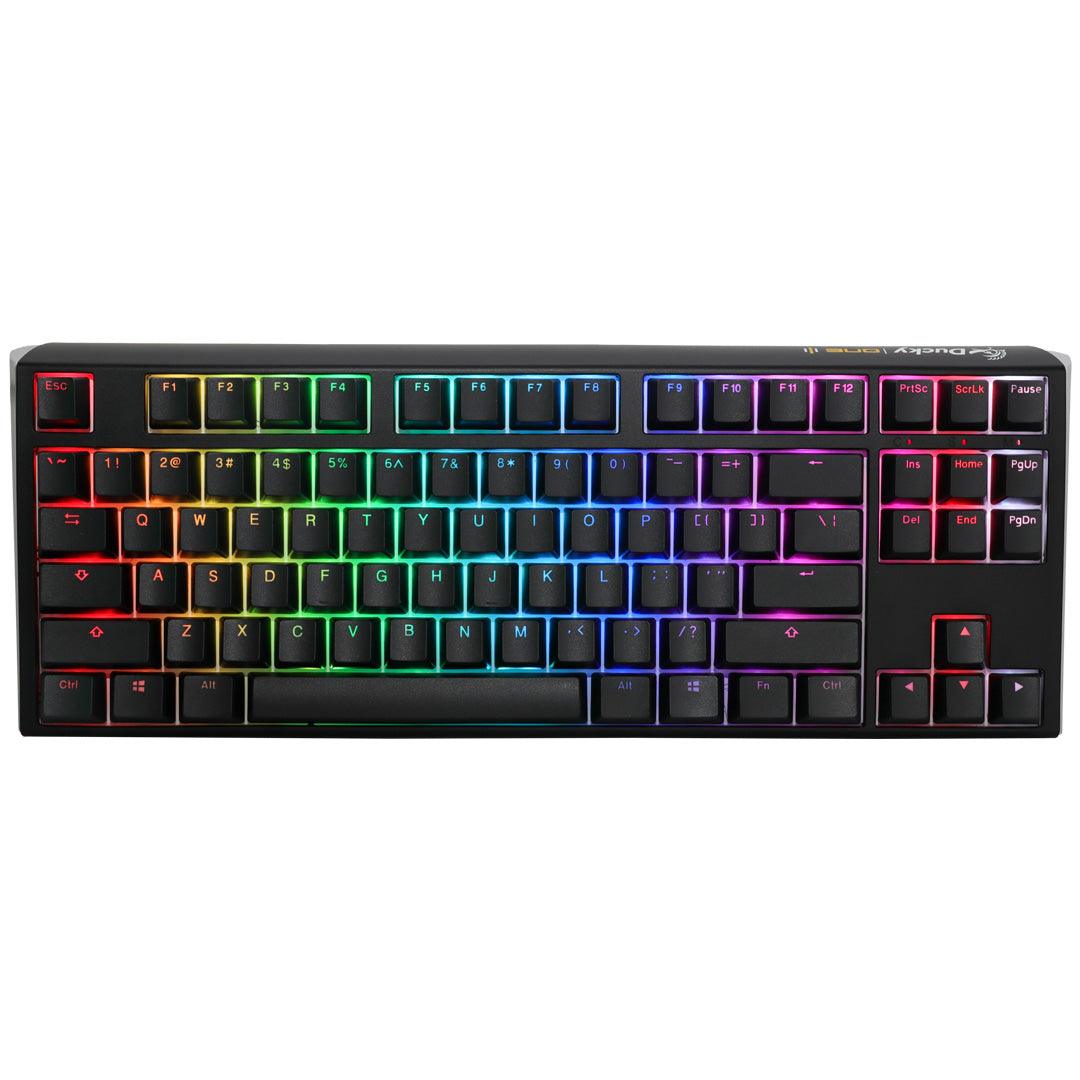 Ducky One 3 Classic TKL Hotswap RGB Double Shot PBT Mechanical Keyboard (Cherry RGB Red) (DKON2187ST-RUSPDCLAWSC1) - DataBlitz