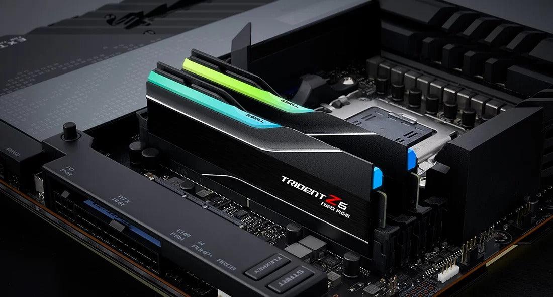 G.Skill Trident Z5 NEO RGB 32GB (2 X 16GB) DDR5 5600MHZ AMD EXPO Memory (F5-5600J2834F16GX2-TZ5NR) - DataBlitz