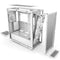 NZXT H7 Flow Mid-Tower Airflow Case With RGB Fans (Matte White)