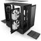 NZXT H5 Flow Compact Mid-Tower Airflow Case With RGB Fans