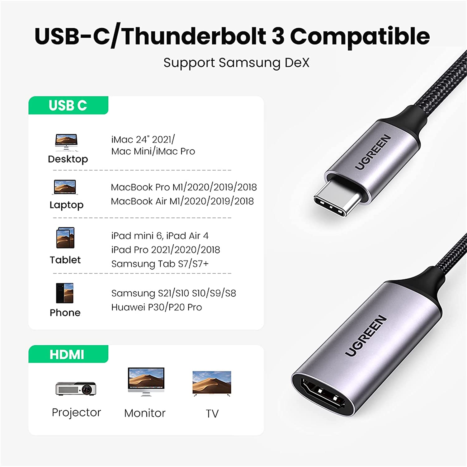 Usb Type C Galaxy Tab S7 Hdmi Adapter Galaxy Tab S7 Hdmi Adapter - Main Image