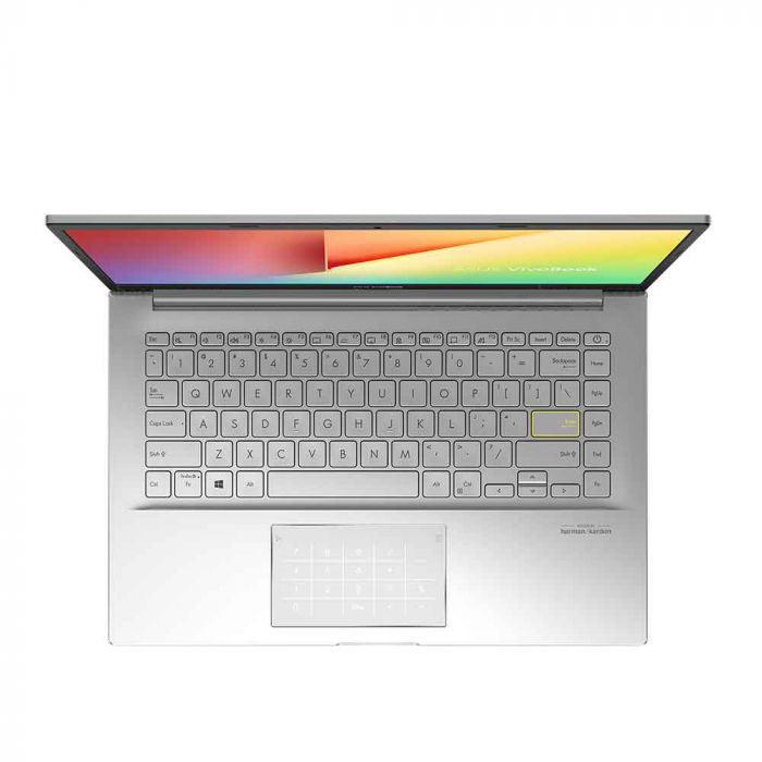 ASUS VIVOBOOK K413EA-EB362T LAPTOP (SILVER) | 14" FHD | i5-1135G7 | 8GB DDR4 | 512GB SSD | IRIS XE | WIN10 + ASUS NEREUS BACKPACK (BLACK) - DataBlitz