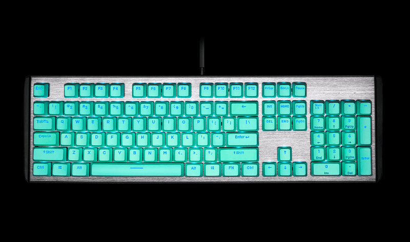 COOLER MASTER PBT BACKLIT KEYCAP UPGRADE SET (MINT GREEN) - DataBlitz