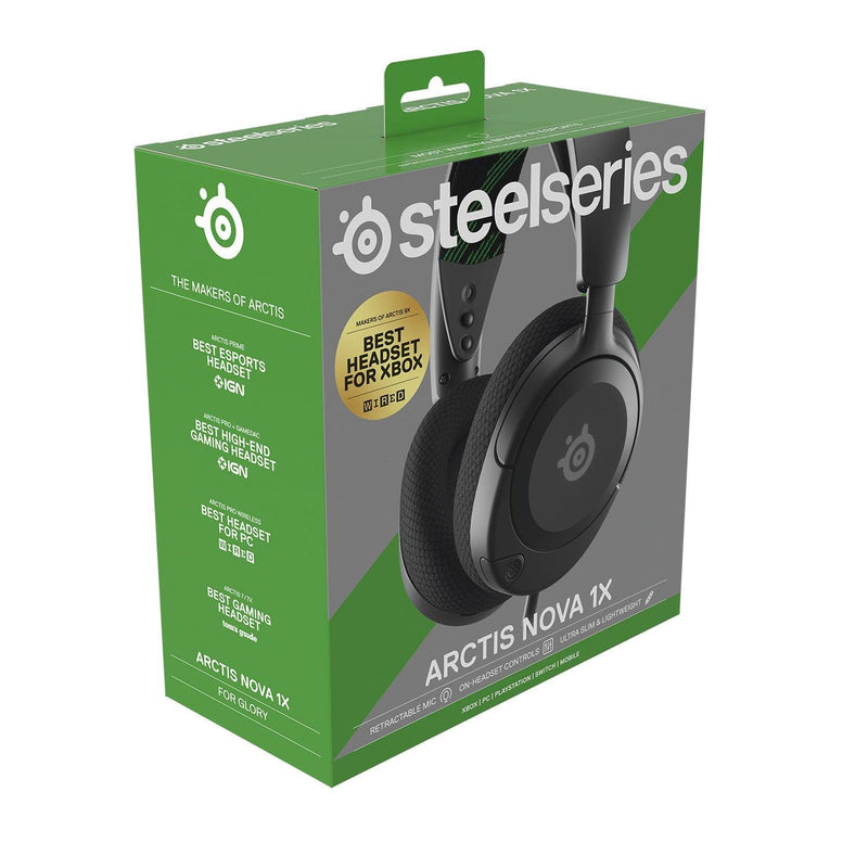 Steelseries Arctis Nova 1X Gaming Headset (Black) (PN61616) - DataBlitz