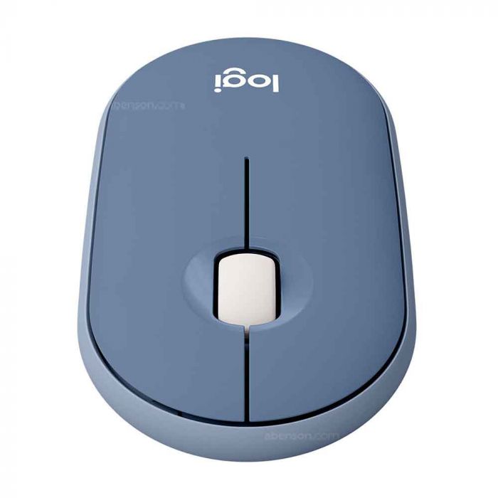 Logitech Pebble M350 Wireless Mouse (Blueberry)