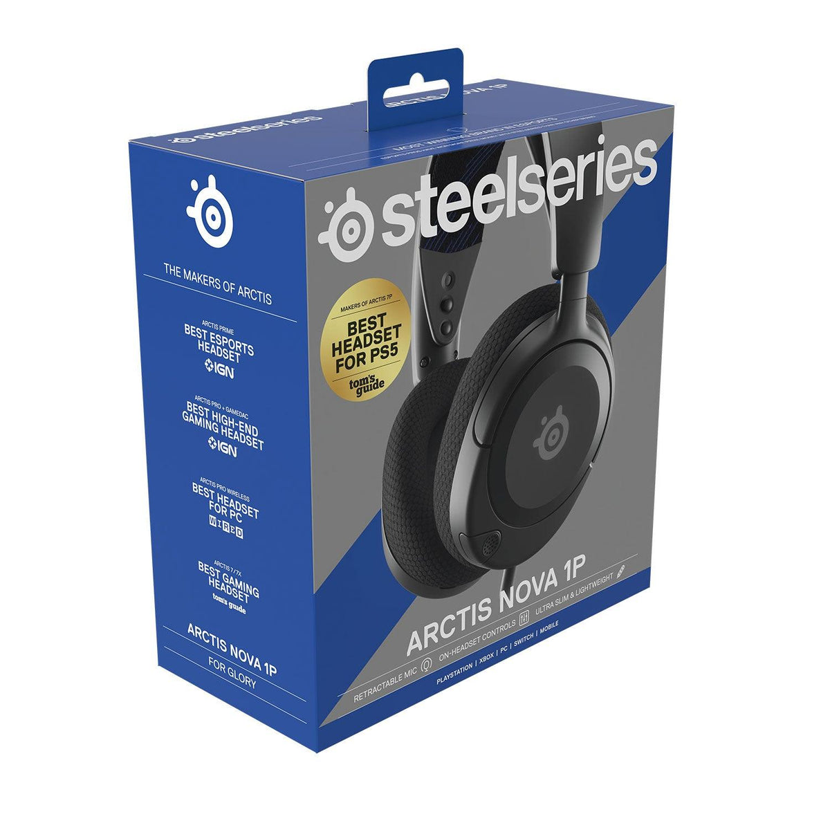 Steelseries Arctis Nova 1P Gaming Headset (Black) (PN61611) - DataBlitz