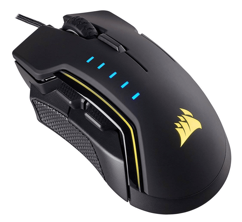 CORSAIR GAMING GLAIVE RGB GAMING MOUSE (BLACK) - DataBlitz