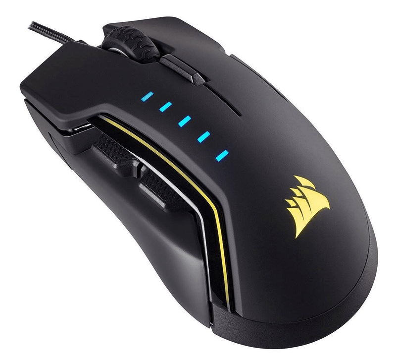 CORSAIR GAMING GLAIVE RGB GAMING MOUSE (BLACK) - DataBlitz