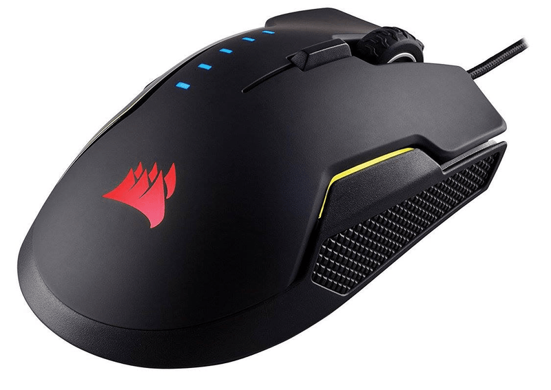 CORSAIR GAMING GLAIVE RGB GAMING MOUSE (GUNMETAL) - DataBlitz