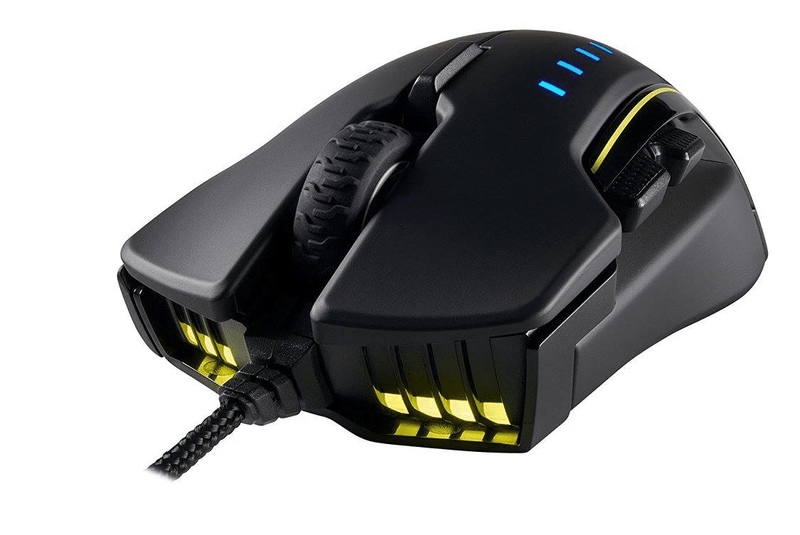 CORSAIR GAMING GLAIVE RGB GAMING MOUSE (BLACK) - DataBlitz