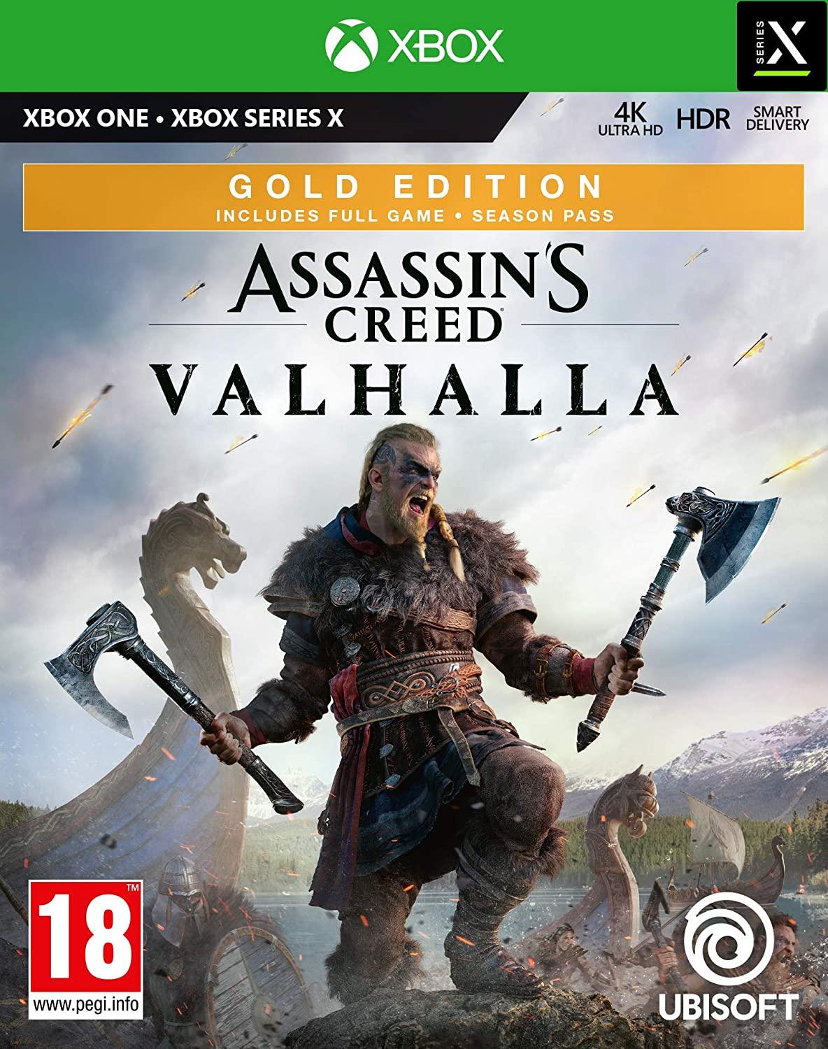 XBOXSX/XONE ASSASSINS CREED VALHALLA GOLD EDITION (EU) - DataBlitz