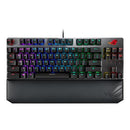 ASUS ROG STRIX X801 RGB SCOPE TKL DELUXE MECHANICAL GAMING KEYBOARD (CHERRY MX RGB BLUE) - DataBlitz