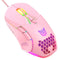 Onikuma CW902 RGB Wired Optical Gaming Mouse (Pink) - DataBlitz