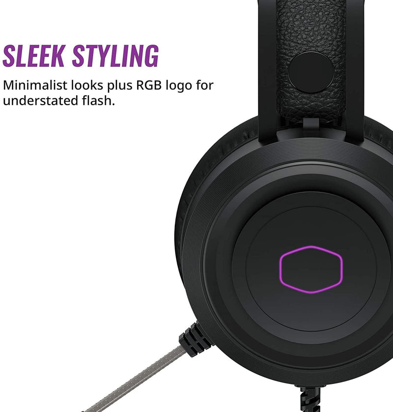 Cooler Master CH321 Comfortable Gaming Headset with Boom Mic & RGB Logo - DataBlitz