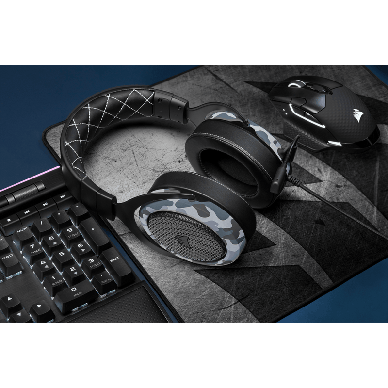 CORSAIR HS60 HAPTIC STEREO GAMING HEADSET WITH HAPTIC BASS - DataBlitz