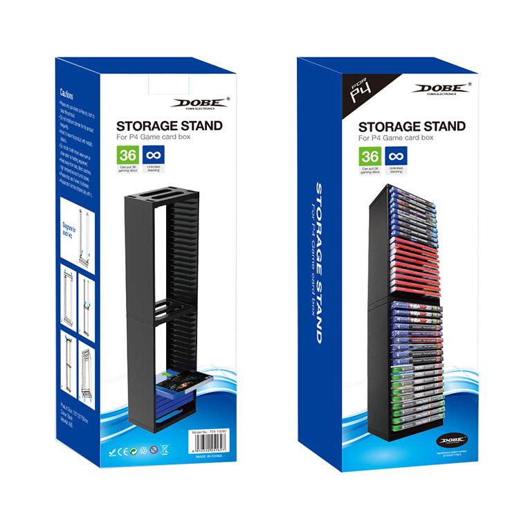 DOBE PS4 STORAGE STAND FOR P4 GAME CARD BOX 36 (TP4-19280) - DataBlitz