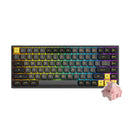 AKKO Black & Gold 3084B Plus Mechanical Keyboard (AKKO CS Jelly Pink) - DataBlitz