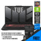 ASUS TUF Gaming A17 (2022) FA707RR-HX026W Laptop (Mecha Grey) | 17.3” FHD | AMD Ryzen™ 7 6800H | 16GB DDR5 | 1TB SSD | RTX™ 3070 | Windows 11 Home | TUF GAMING Backpack | ASUS TUF P304 M5 V2 Gaming Mouse - DataBlitz