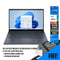 HP Pavilion X360 14-EK0039TU 2-IN-1 Laptop (Space Blue) | 14" FHD | i7-1255U|16 GB DDR4 | 512 GB SSD | Intel® Iris® Xᵉ  | Windows 11 | MS Office Home & Student 2021 | HP Prelude 15.6” Topload Bag - DataBlitz