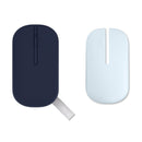 ASUS Marshmallow MD100 Portable Wireless Mouse (Quiet Blue) + Solar Blue Cover - DataBlitz