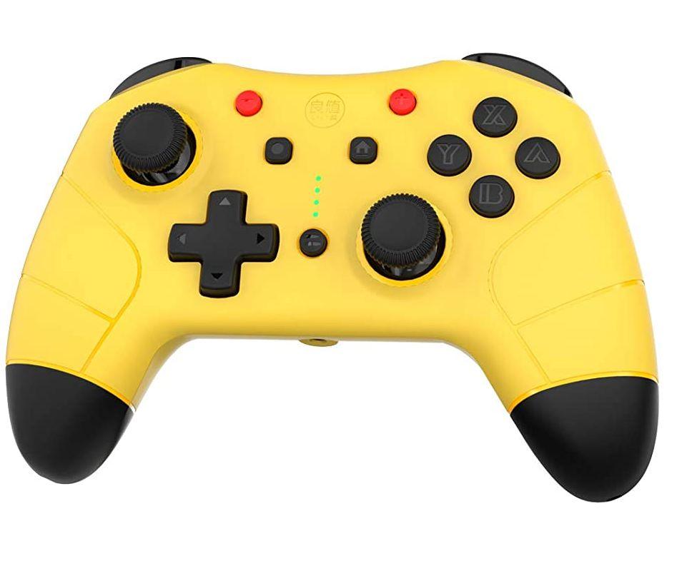 IINE NSW WIRELESS CONTROLLER (NFC+VIBRATION+AUTOFIRE) YELLOW (L466) - DataBlitz