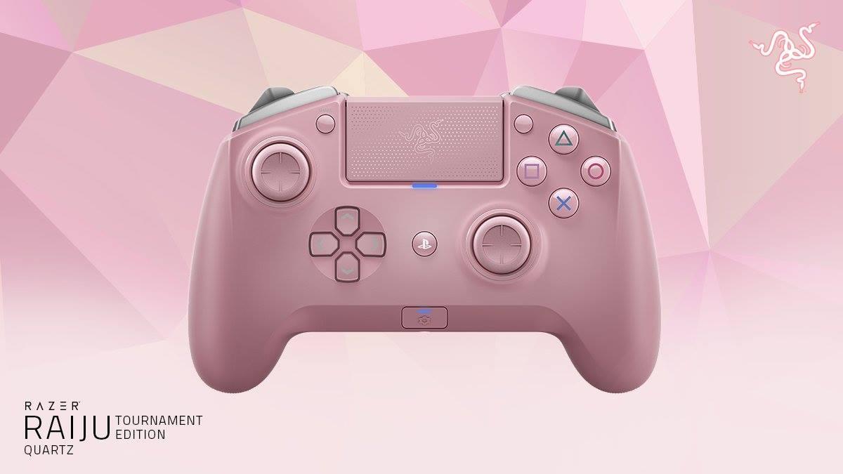 RAZER RAIJU TOURNAMENT EDITION WIRED & WIRELESS GAMING CONTROLLER FOR PS4 (QUARTZ) - DataBlitz
