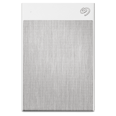 SEAGATE 2TB/TO BACKUP PLUS ULTRA TOUCH DATA SECURE PORTABLE DRIVE (WHITE) - DataBlitz