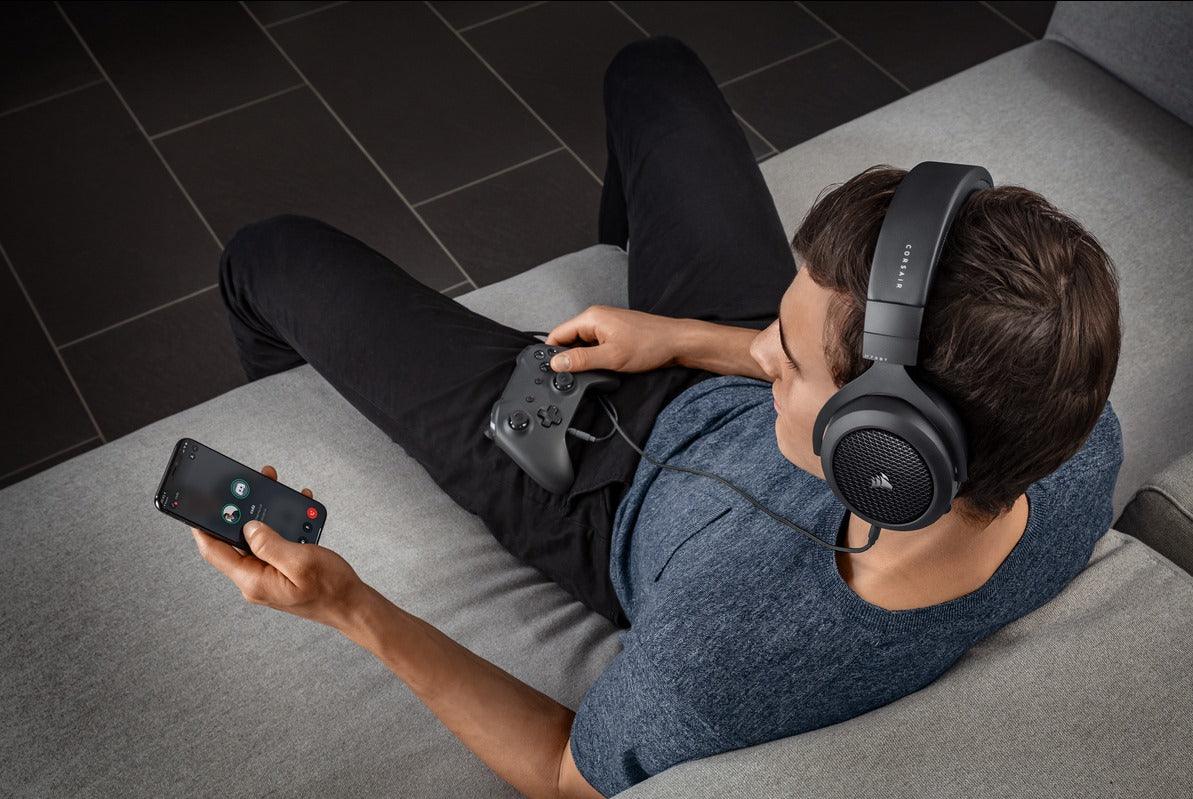 CORSAIR HS70 BLUETOOTH MULTI-PLATFORM GAMING HEADSET - DataBlitz