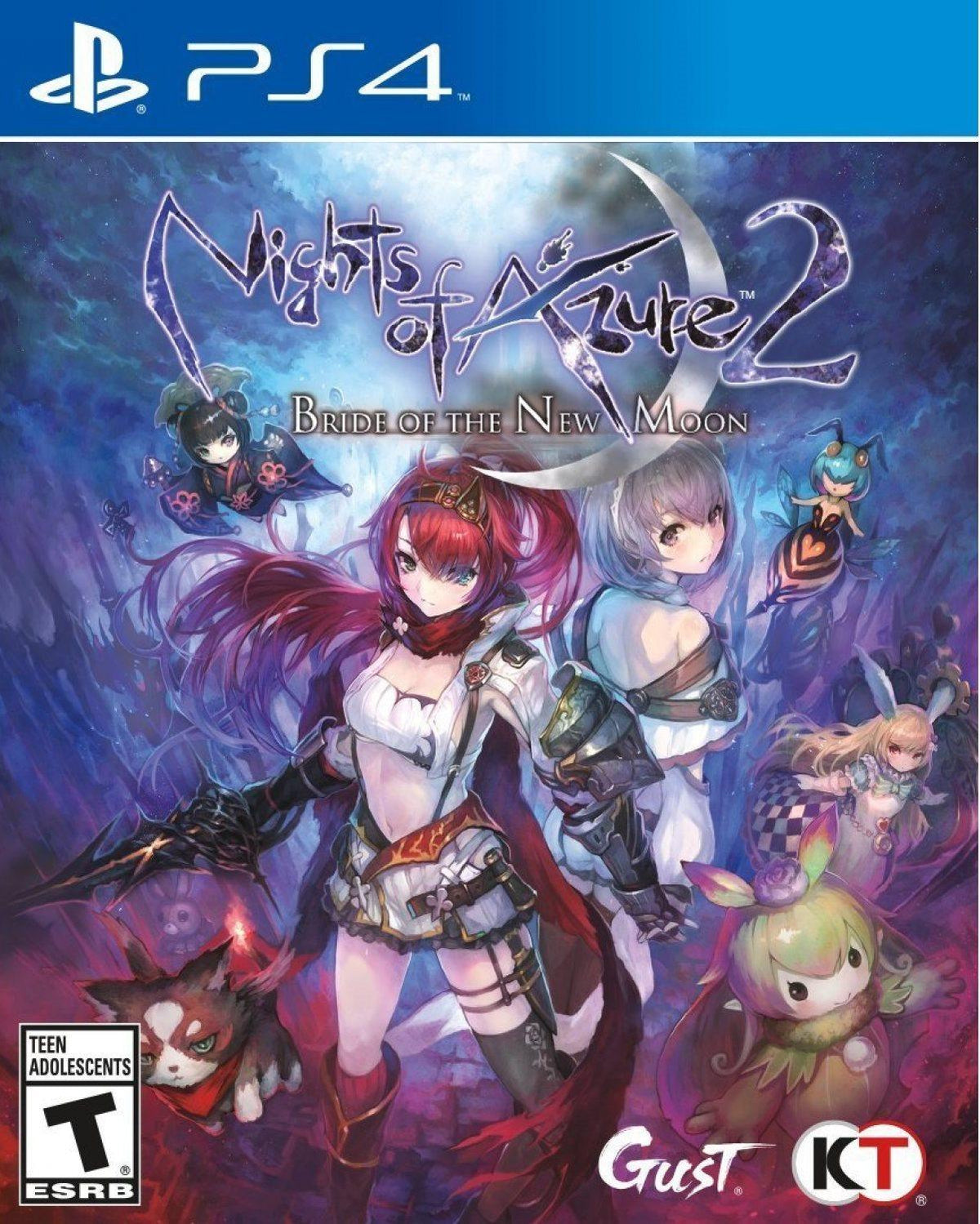 PS4 NIGHTS OF AZURE 2 BRIDE OF THE NEW MOON ALL (ENG/FR) - DataBlitz