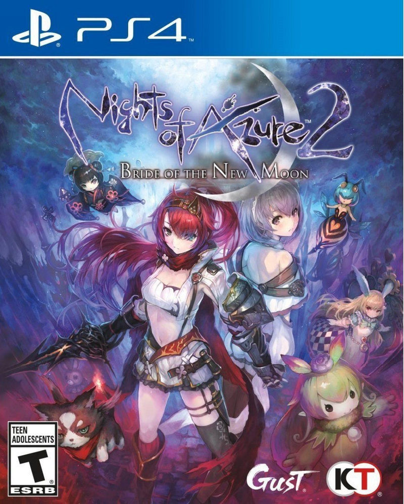 PS4 NIGHTS OF AZURE 2 BRIDE OF THE NEW MOON ALL (ENG/FR) - DataBlitz