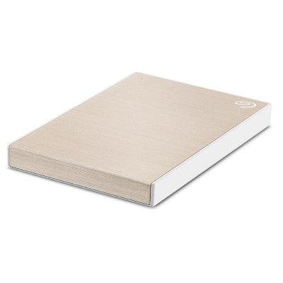 SEAGATE 2TB/TO BACKUP PLUS SLIM PORTABLE STORAGE (GOLD) - DataBlitz