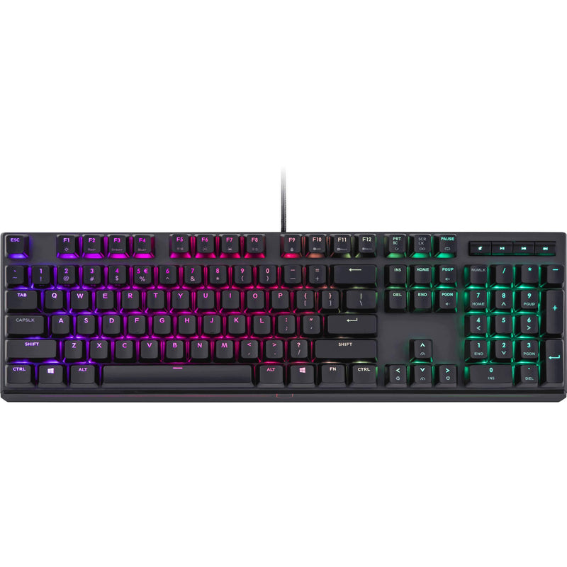 COOLER MASTER MK750 MECHANICAL GAMING KEYBOARD WITH RGB LIGHTBAR (CHERRY MX BLUE RGB TACTILE CLICKY) - DataBlitz