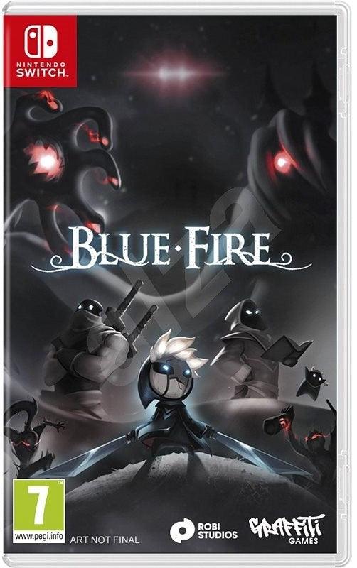 Nintendo Switch Blue Fire 